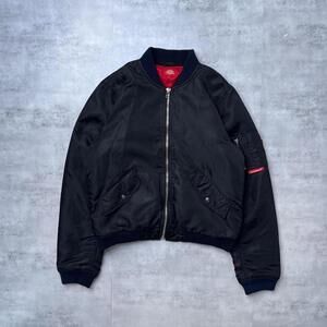 Y2K Dickies 00s Black Puffer Jacket